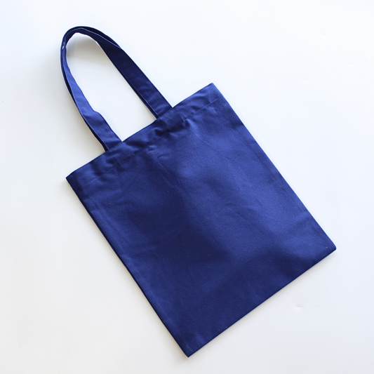 BLUE CANVAS TOTE BAG (Pack of 10)